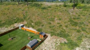 Clary Development Glentanna Ridge 445 Siska Drive UAV Aerial Photo fence facing north east